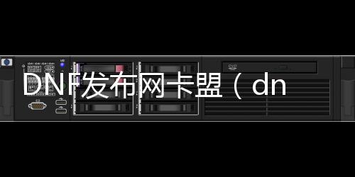 DNF发布网卡盟（dnf卡盟辅助搬砖下载哪一个）