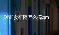 DNF发布网怎么搞gm