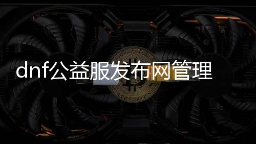 dnf公益服发布网管理权限（dnf公益服发布网哪个值得一玩）