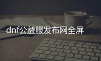 dnf公益服发布网全屏代码（人气最高的dnf公益服发布网 贴吧）