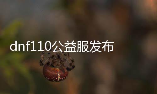 dnf110公益服发布网吧（最新公益服发布网开启信息）